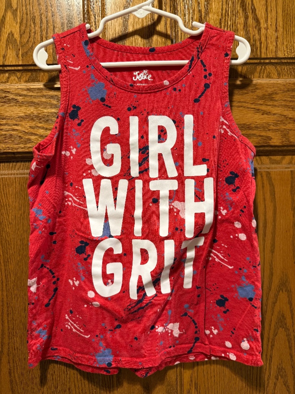 EUC Girl With Grit Justice Tank